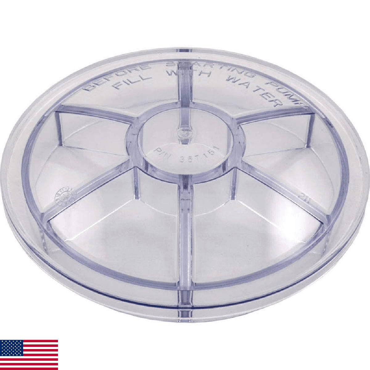 Trap Lid, Pentair Purex Whisperflo, After 11/98 - Image 1