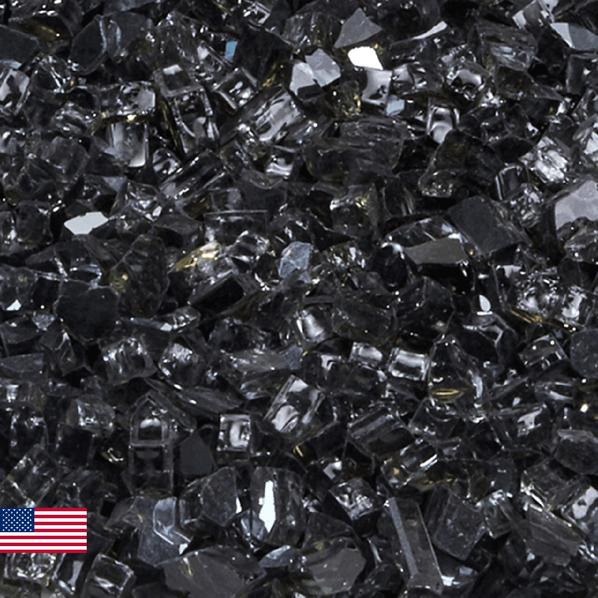 Duluth Forge 1/4 in. Classic Copper Fire Glass - 10 lb. Bag Fire Pit Glass 14COG - Image 1