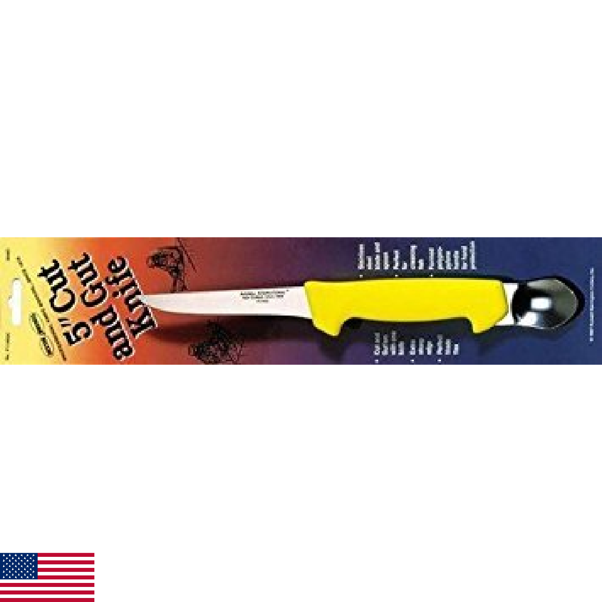 Dexter 5" Cut and Gut Knife, carded - Image 1