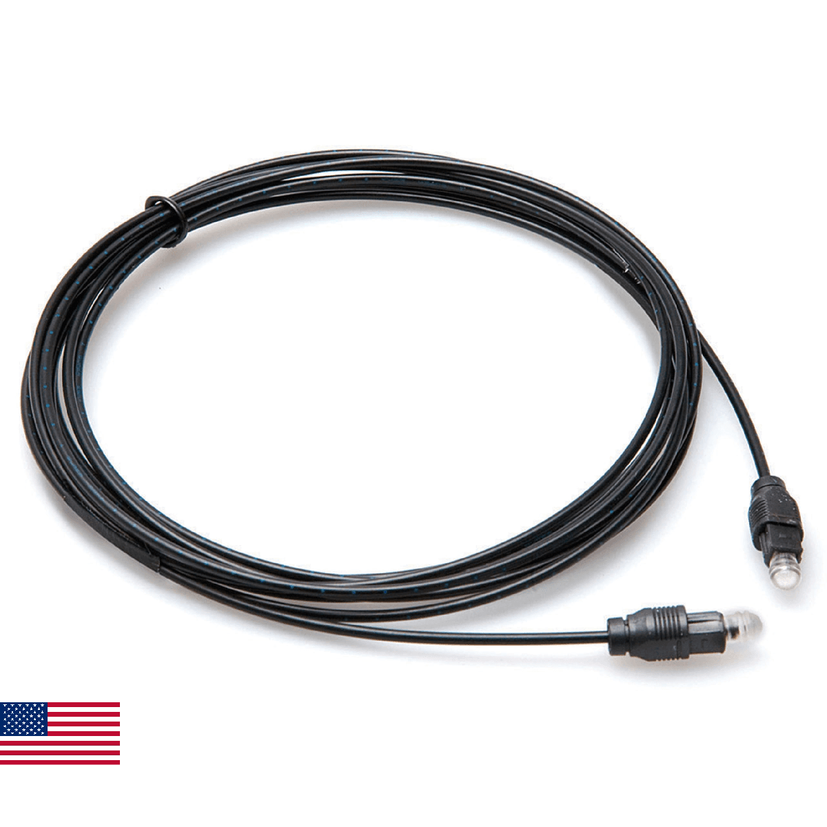 Hosa OPT-110 Fiber Optic Cable, Toslink to Same, 10 Feet - Image 1