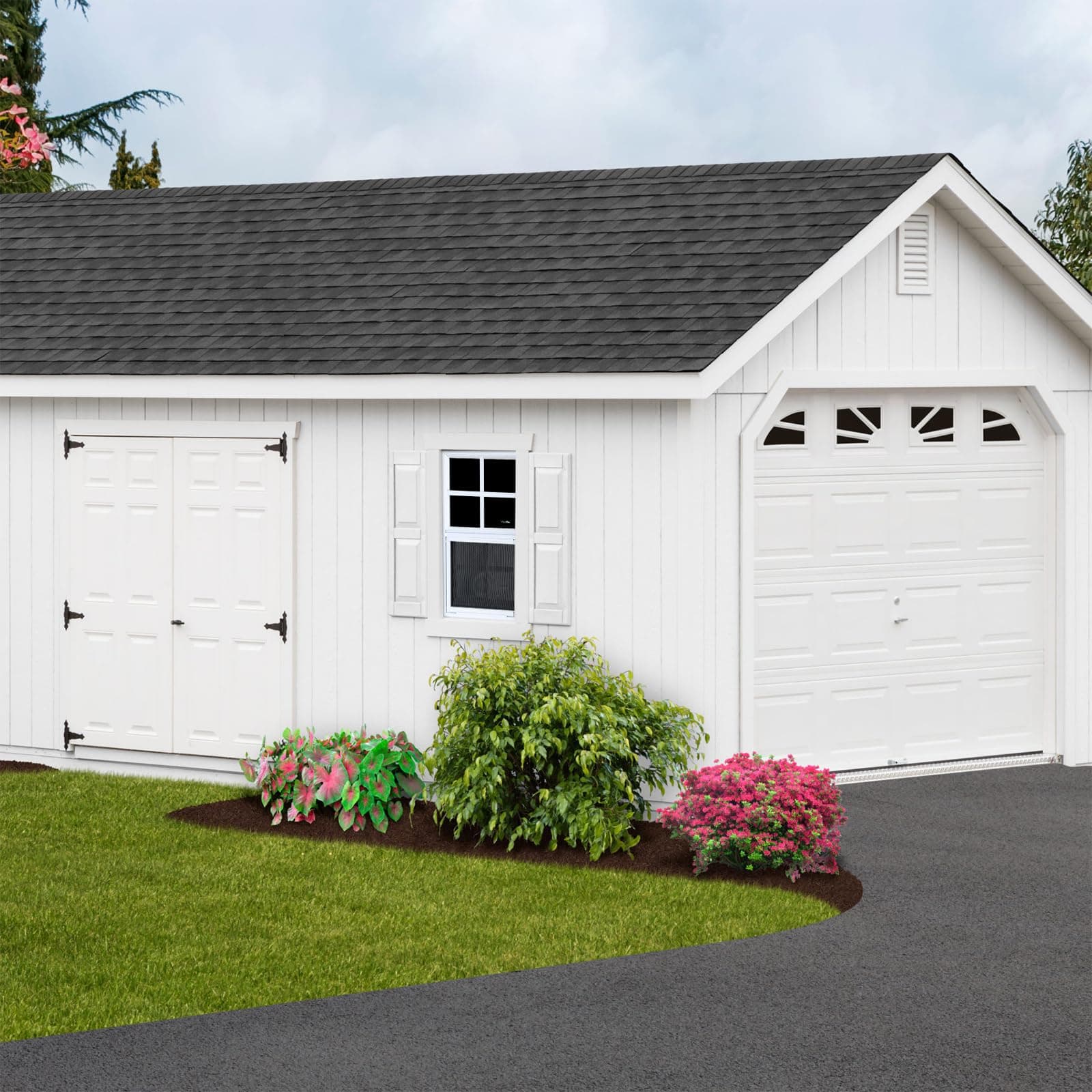 Melkus 2 Pack Shed Windows, 12"x18" Flush Mount Household Windows with Thicker T - Thumbnail 7