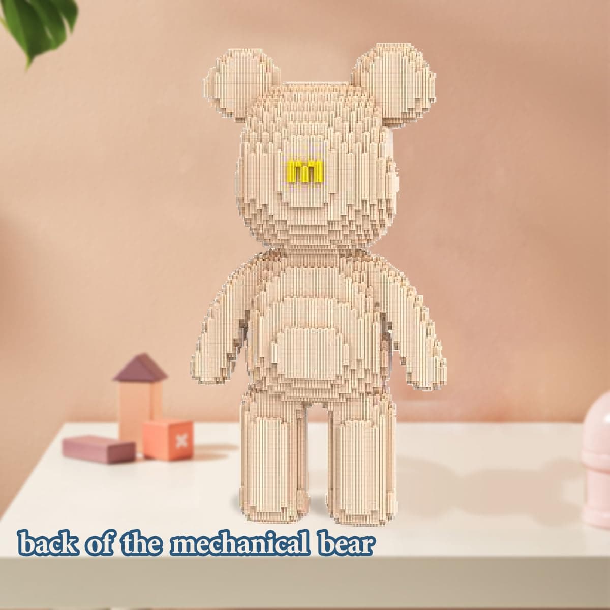 DAHONPA Animal Mechanical Bear Micro Building Blocks Set with Drawer（7220PCS）, P - Thumbnail 4