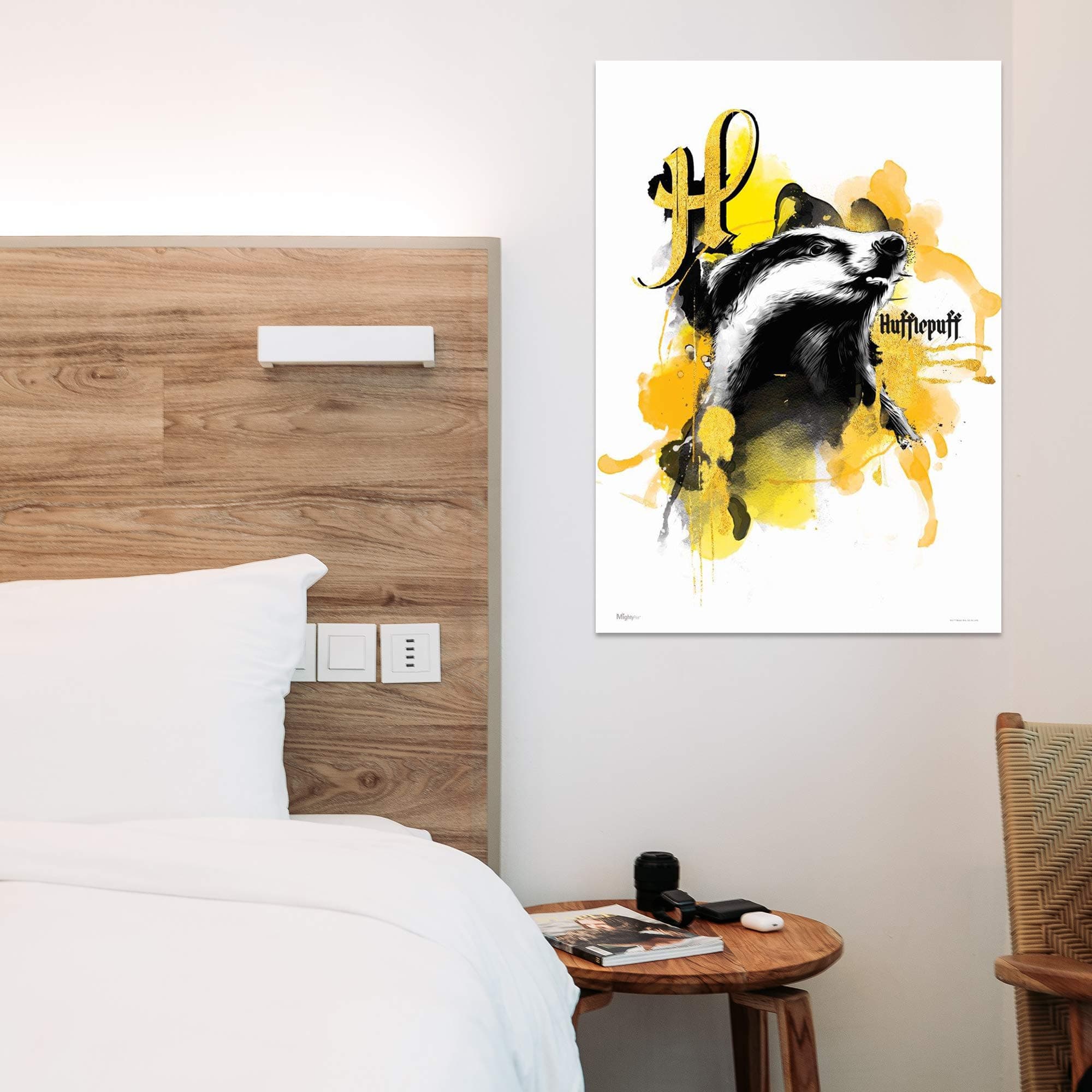 MIGHTYPRINT Harry Potter - Hufflepuff - House Urban Watercolor – Durable 17” x 2 - Thumbnail 3