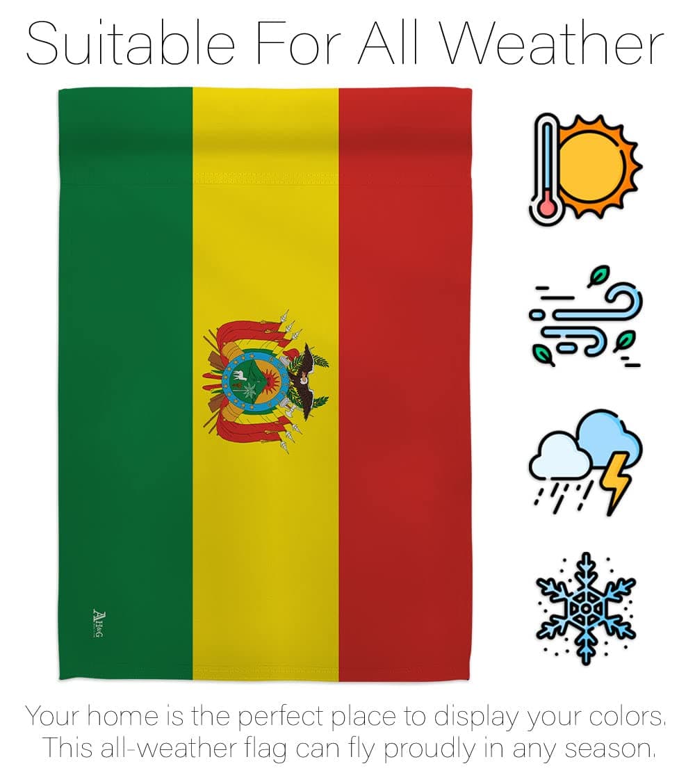 Bolivia Garden Flag - Regional Nationality Nation International World Country Pa - Thumbnail 6