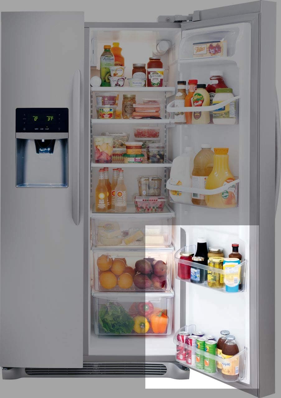 Frigidaire 240323002 Single Unit Door Bin for Refrigerator, Clear Plastic, 20 in - Thumbnail 2