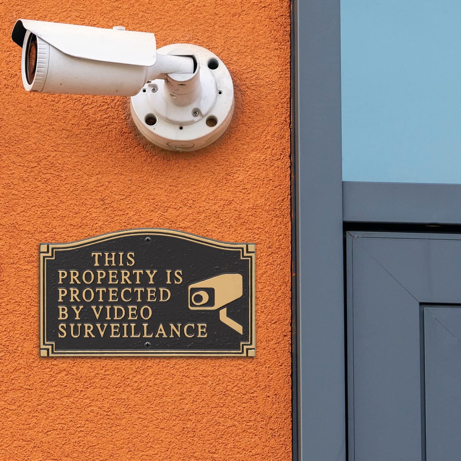 Whitehall Products Statement Plaque, Small Wall/Lawn - This Property Is Protecte - Thumbnail 3