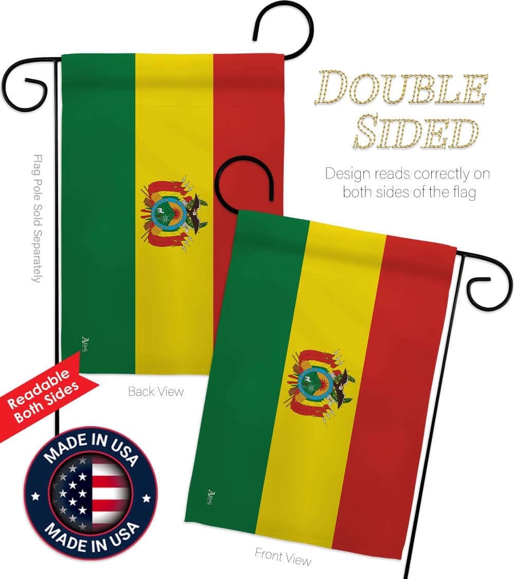 Bolivia Garden Flag - Regional Nationality Nation International World Country Pa - Thumbnail 3