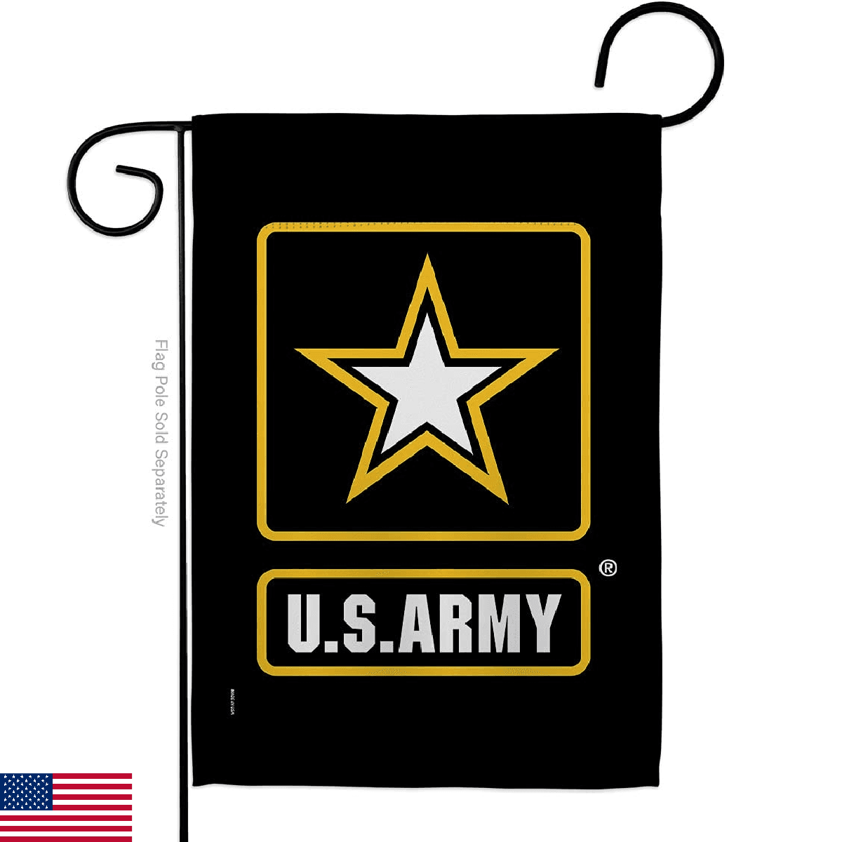 US MILITARY US Army Garden Flag Armed Forces Rangers United State American Milit - Image 1