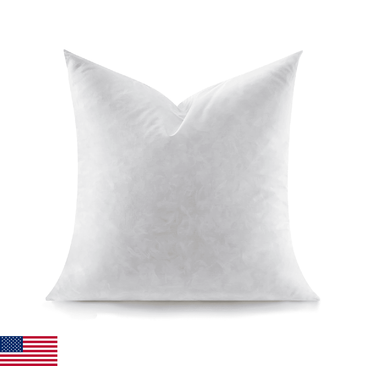 Swandream Feather Throw Pillow Insert, Soft Fluffy Square 20 x 20 Inches Decorat - Image 1