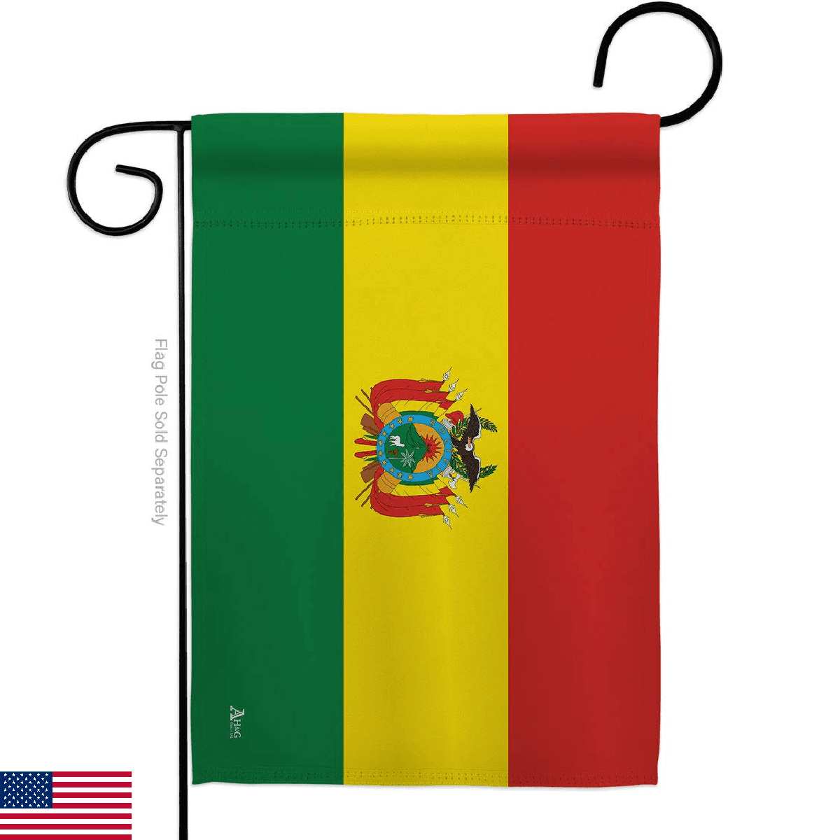 Bolivia Garden Flag - Regional Nationality Nation International World Country Pa - Image 1
