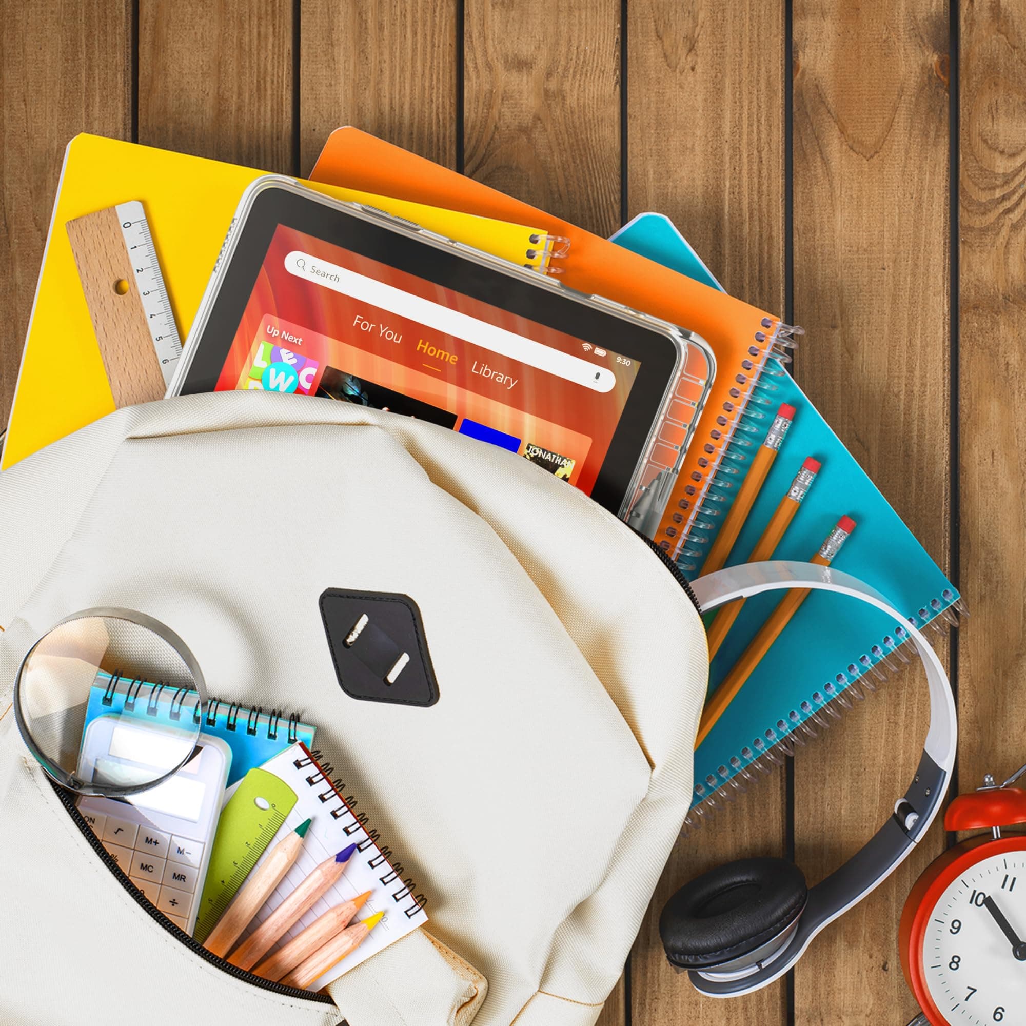 Made for Amazon Clear Case for Amazon Fire HD 10, (13th Gen, 2023 release) - Thumbnail 5