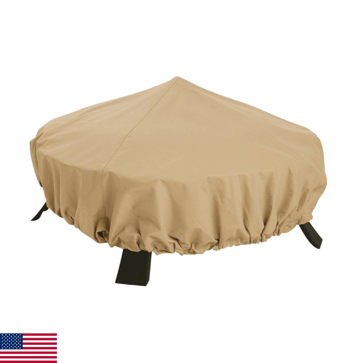 Classic Accessories Terrazzo Fire Pit Cover, Round - Image 1