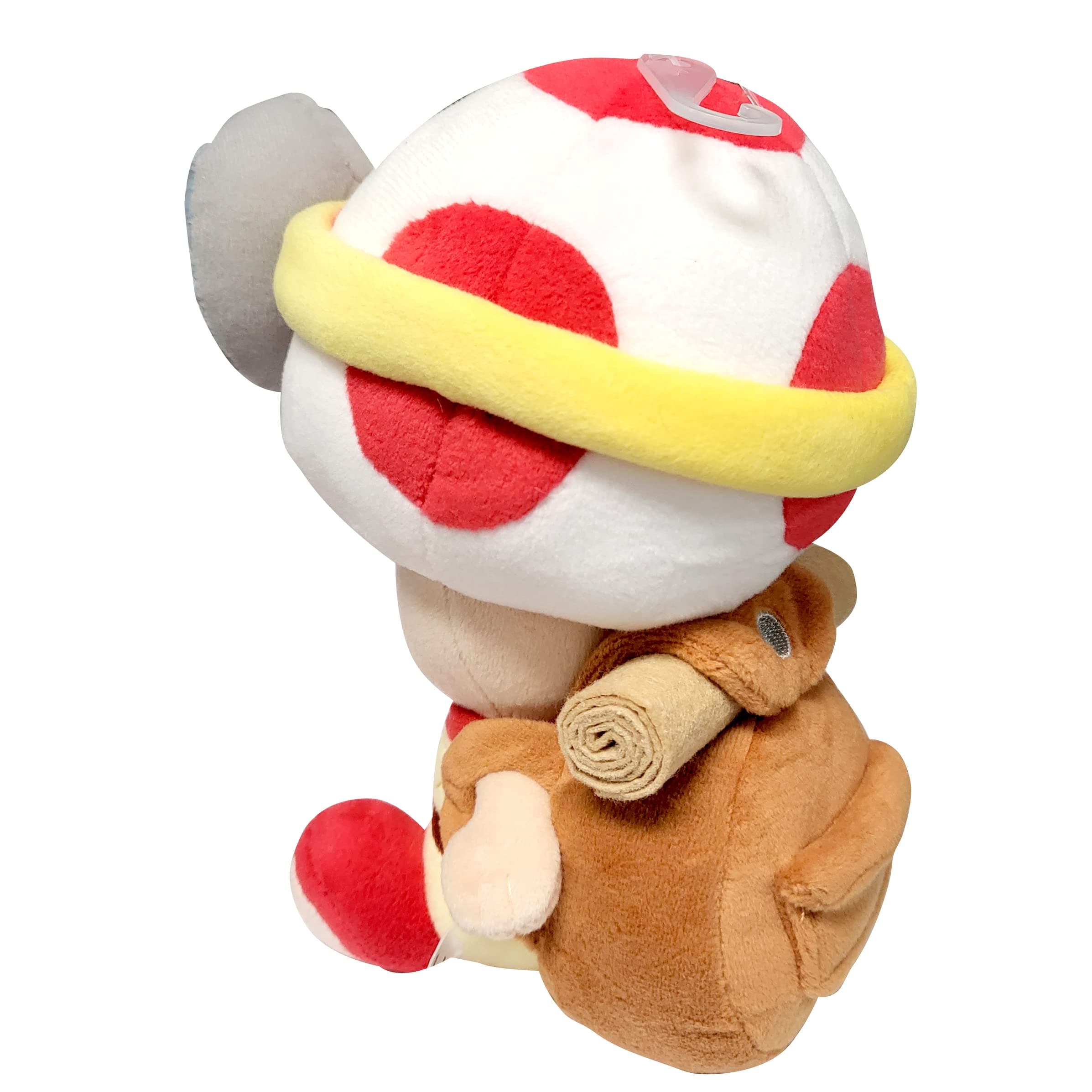 Little Buddy 1408 Super Mario Bros. Captain Toad Sitting Pose Plush, 6.5" - Thumbnail 3