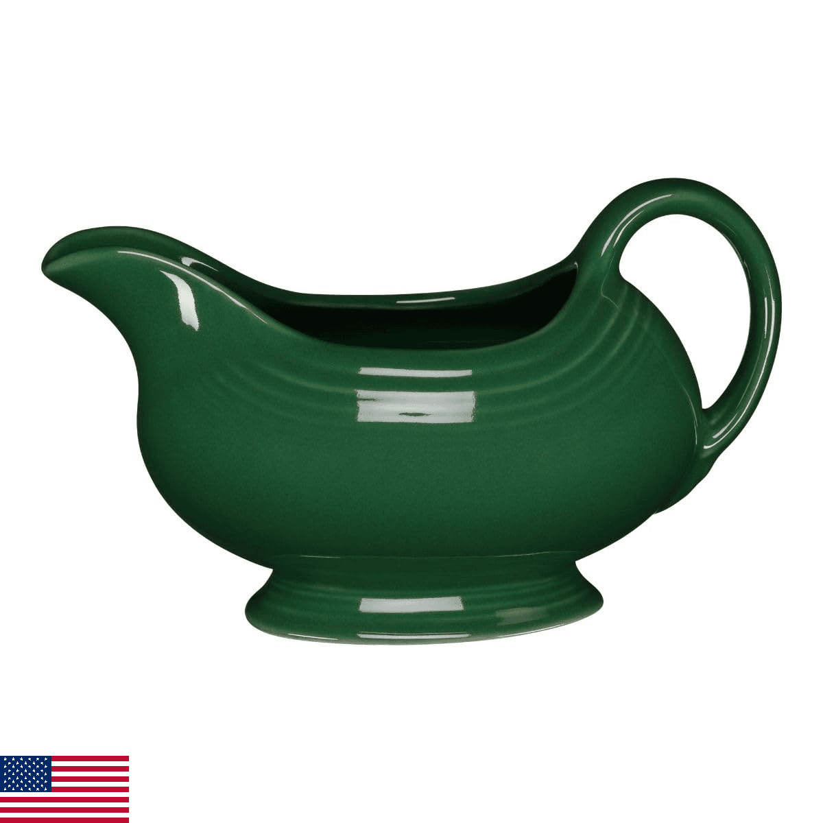 Fiesta 18.5 OZ Ceramic Gravy Sauceboat Dish Tableware - Image 1