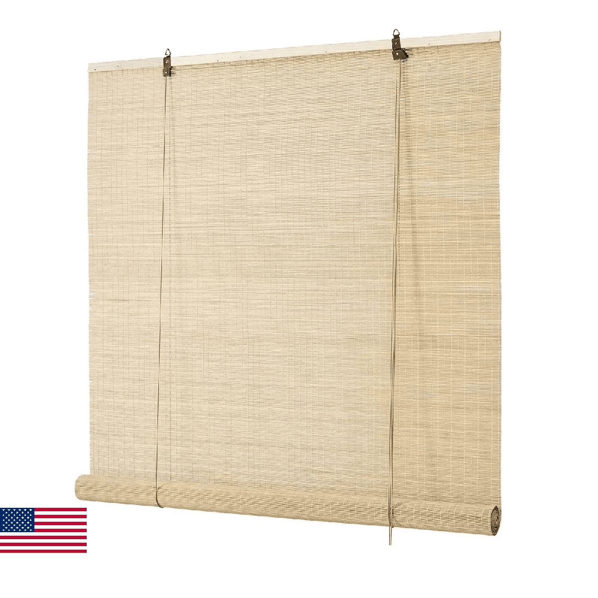 Bamboo Blinds for Interior Windows, Easy to Install Bamboo Shades for Indoor Win - Image 1