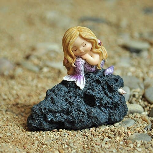 Top Collection 4314 Little Mermaid in Thought Figurines,pink, black, flesh, purp - Thumbnail 2