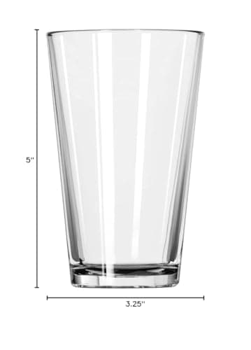 Libbey Bar Essentials Hi Ball Drinking Glasses, Clear Restaurant Quality Tall Dr - Thumbnail 2