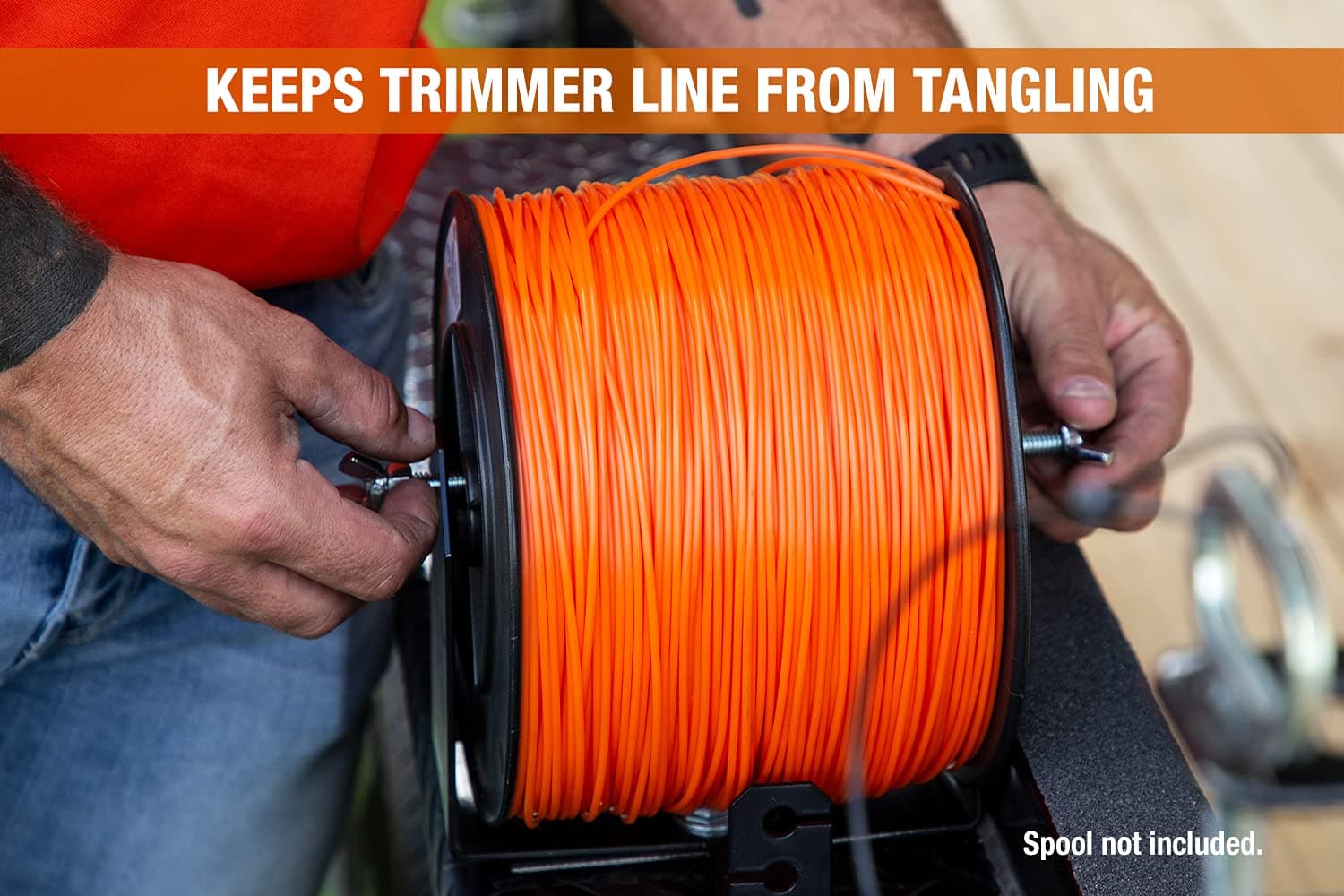 Buyers Products LT40 Weed Wacker Commercial Trimmer Line Holder w/ Mounting Hard - Thumbnail 5