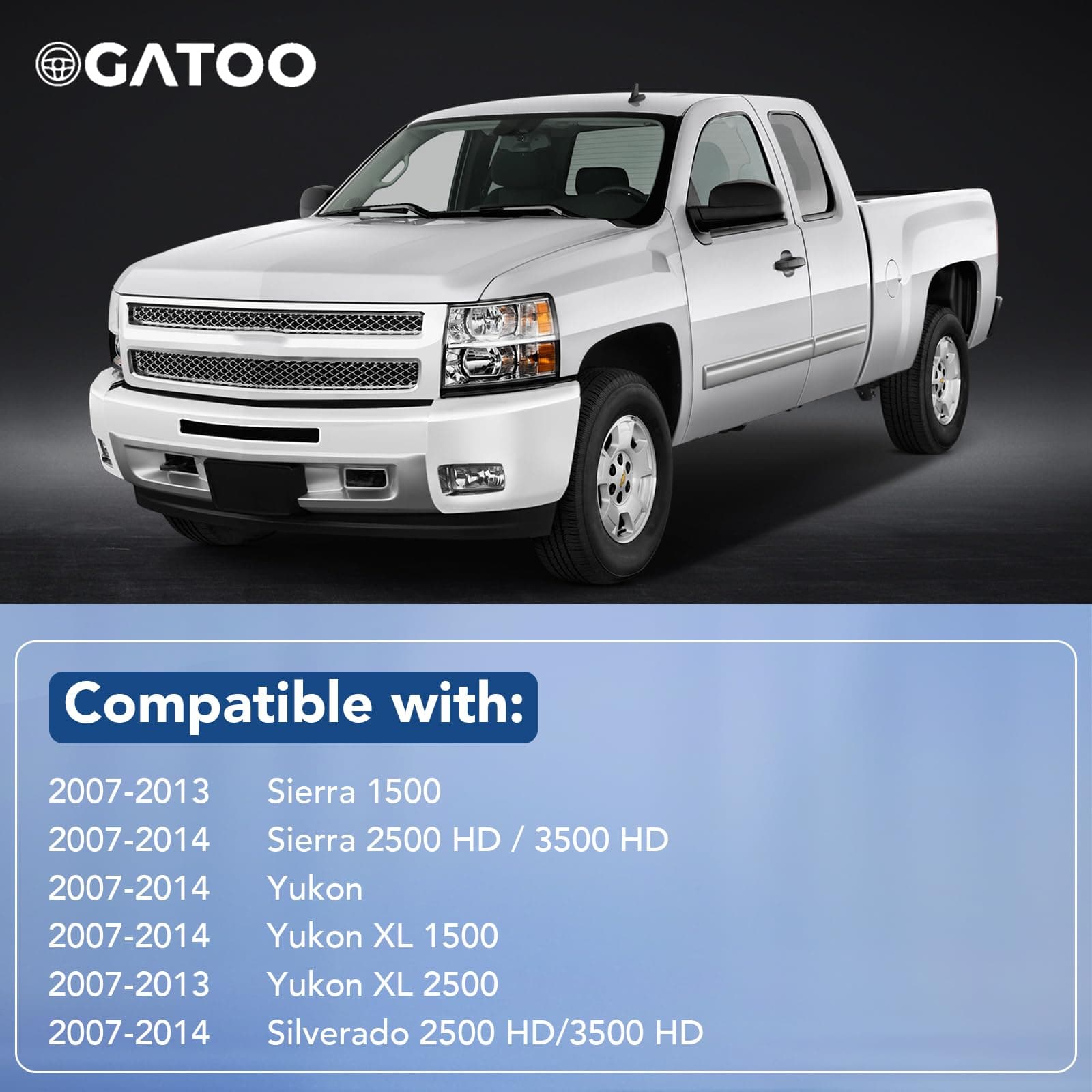 Front Hood Latch Lock Assembly Fit for Chevy Tahoe Silverado Suburban Impala Ava - Thumbnail 2