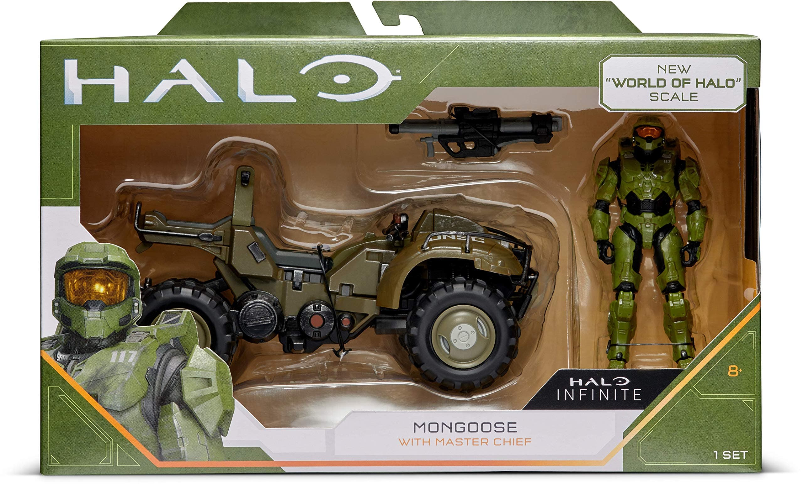 HALO 4" “World of HALO” Figure & Vehicle – Mongoose with Master Chief - Thumbnail 4