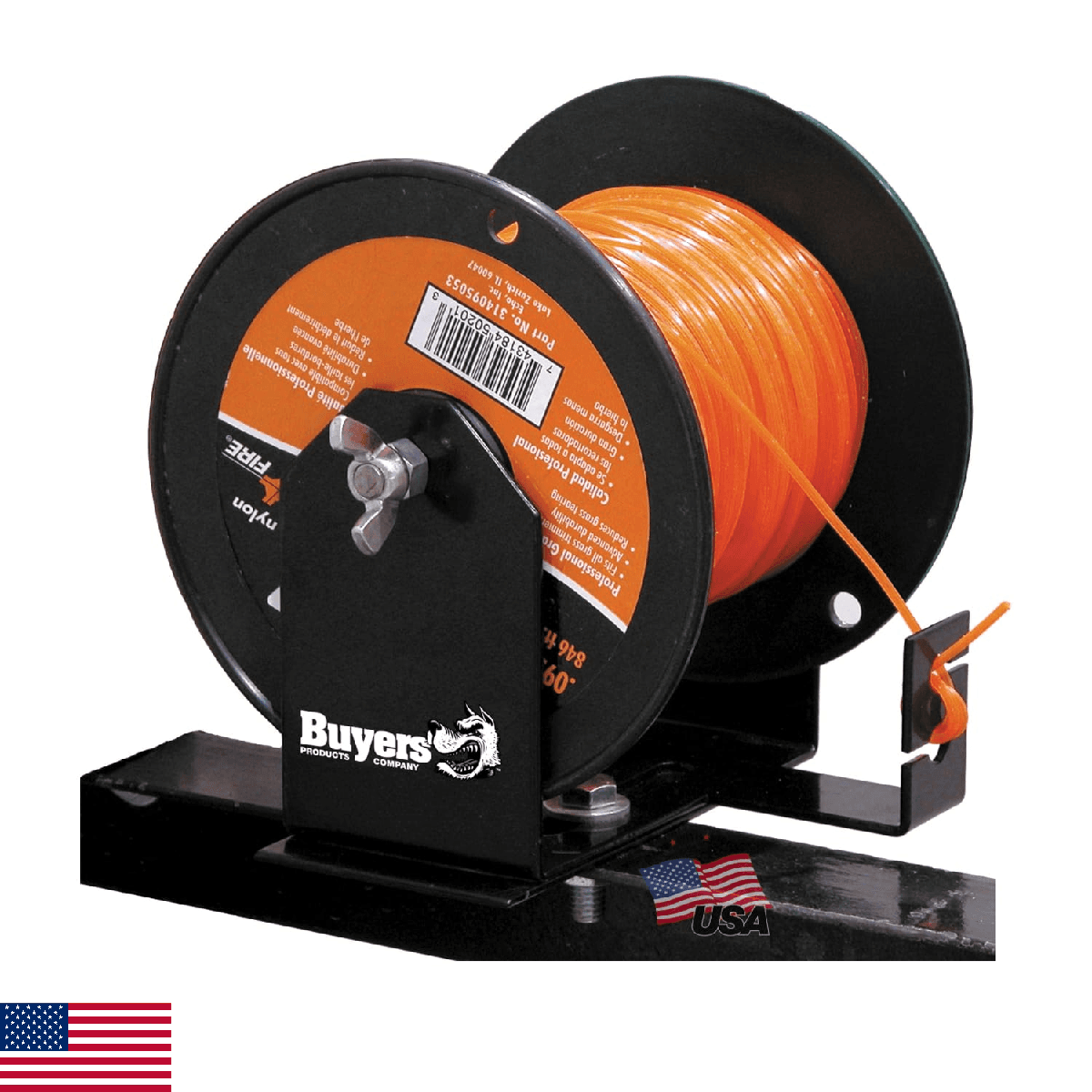 Buyers Products LT40 Weed Wacker Commercial Trimmer Line Holder w/ Mounting Hard - Image 1