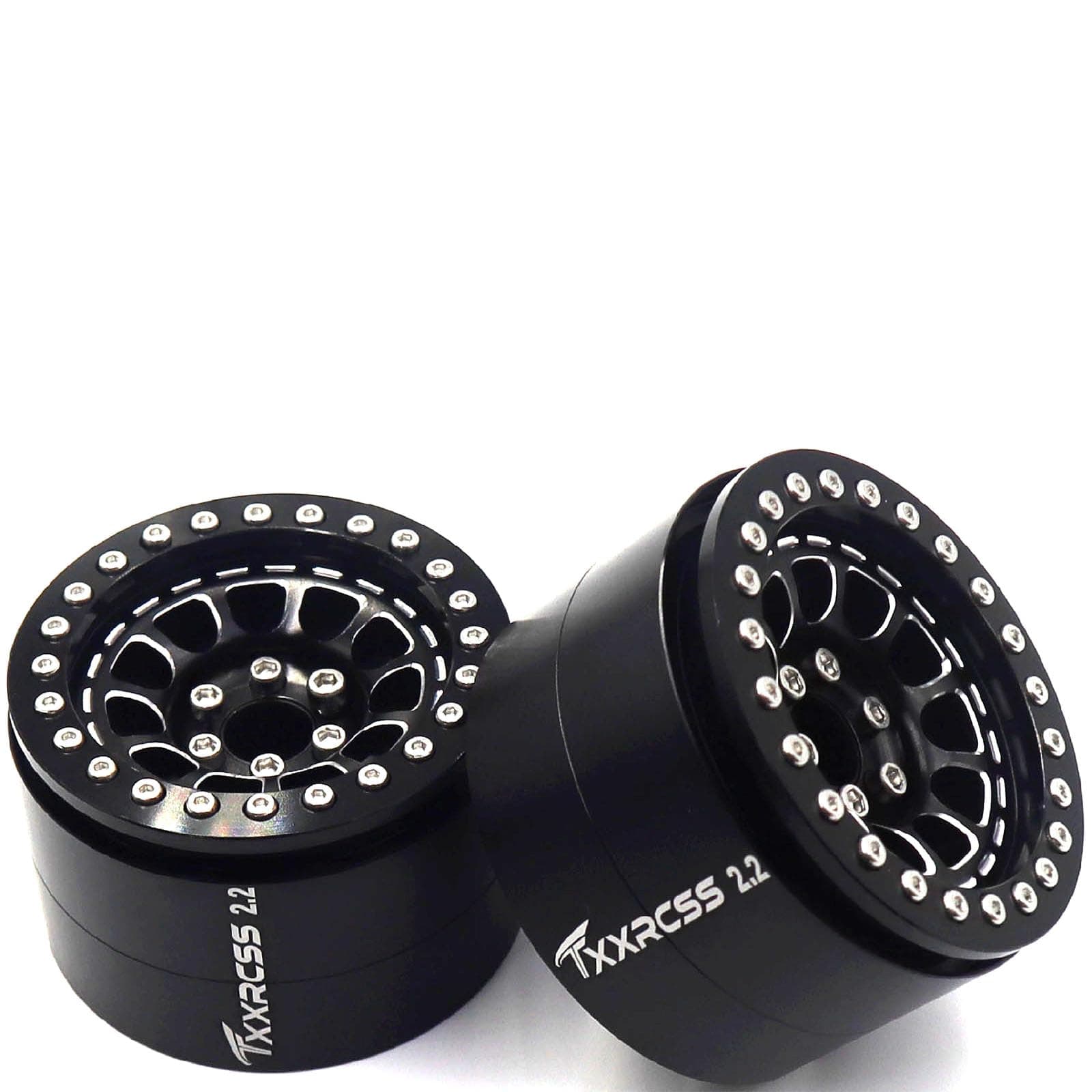 RC 2.2 Aluminum Alloy Beadlock Wheels and Tires Upgrades Accessories Rims for 1/ - Thumbnail 4