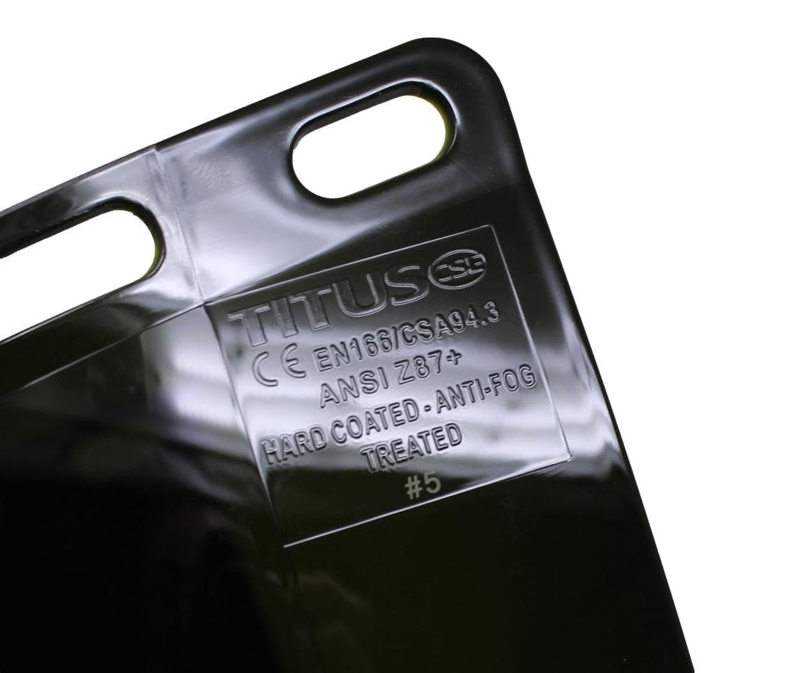 TITUS Retro IR Welding Safety Glasses Foldable Side Shield OTG Fit Over Rx IR3 I - Thumbnail 5