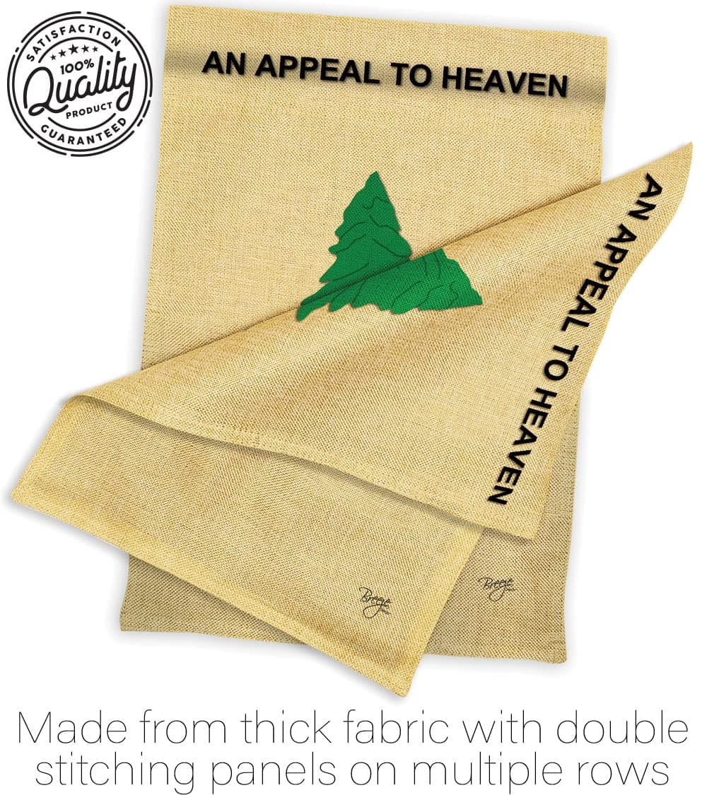 Breeze Decor Pine Tree Garden Americana US Historic July Memorial Veteran Indepe - Thumbnail 7