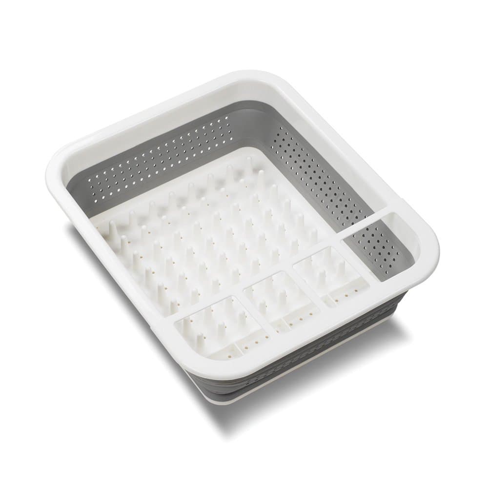 madesmart Collapsible Drying Dish Rack Sinkware Collection Easy Storage BPA-Free - Thumbnail 3
