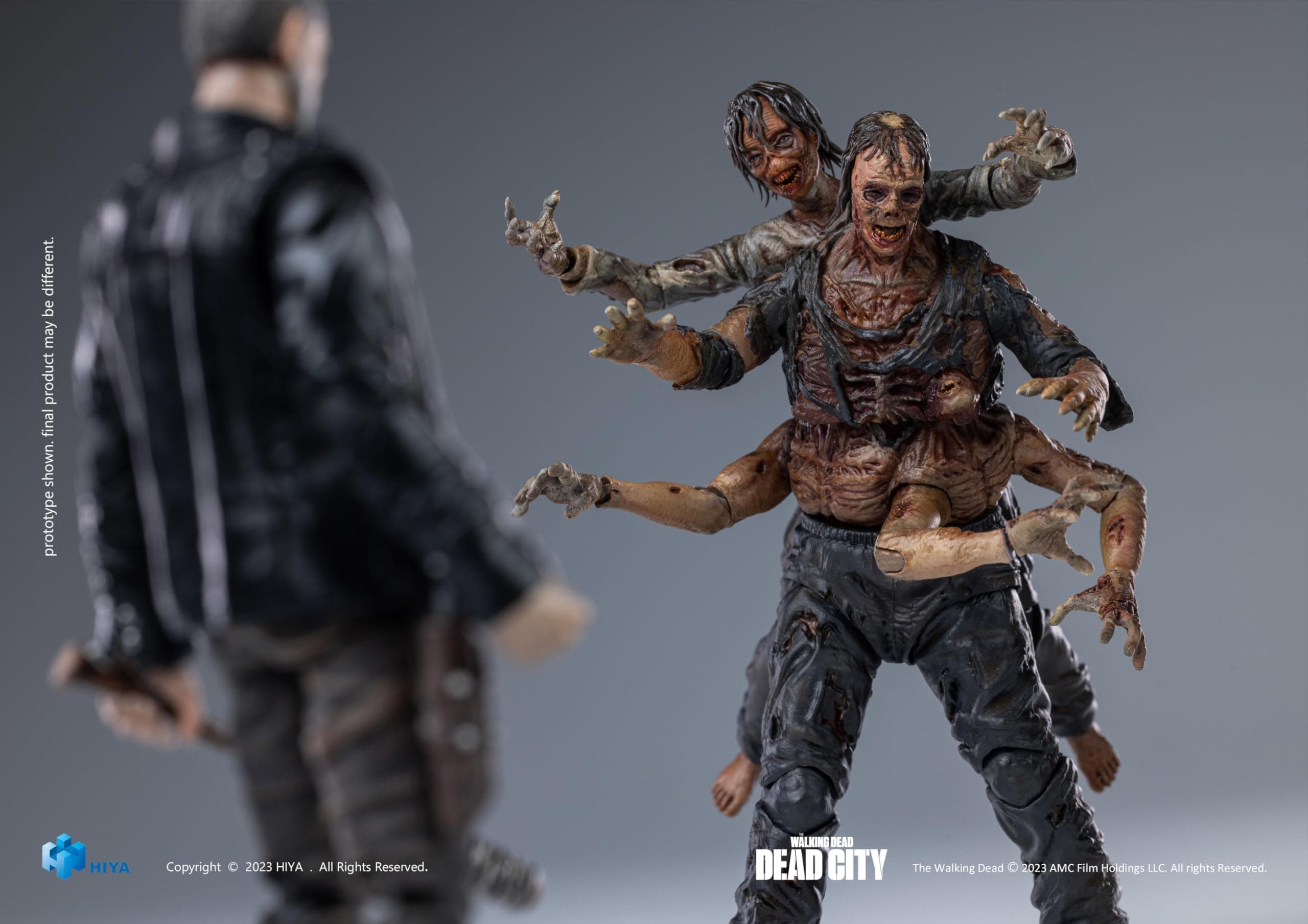 The Walking Dead: Dead City – The Walker King Exquisite Mini Series 4-Inch Actio - Thumbnail 6