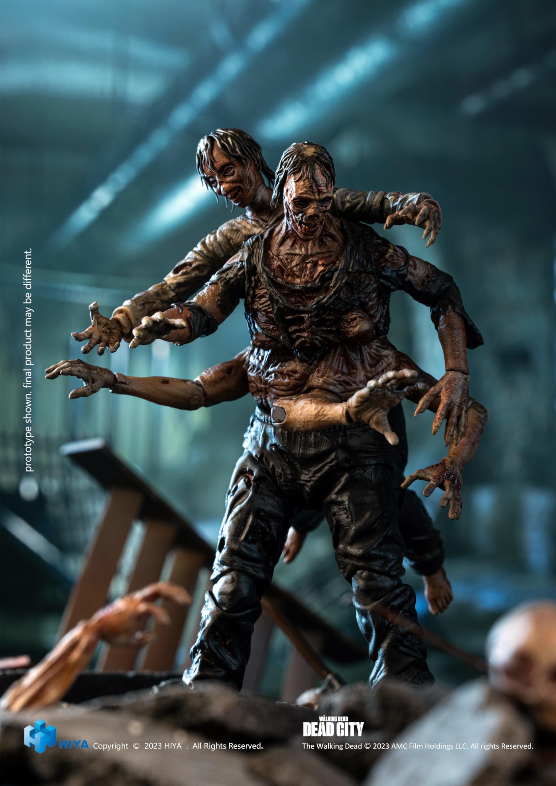 The Walking Dead: Dead City – The Walker King Exquisite Mini Series 4-Inch Actio - Thumbnail 4