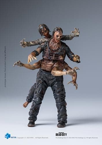 The Walking Dead: Dead City – The Walker King Exquisite Mini Series 4-Inch Actio - Thumbnail 13