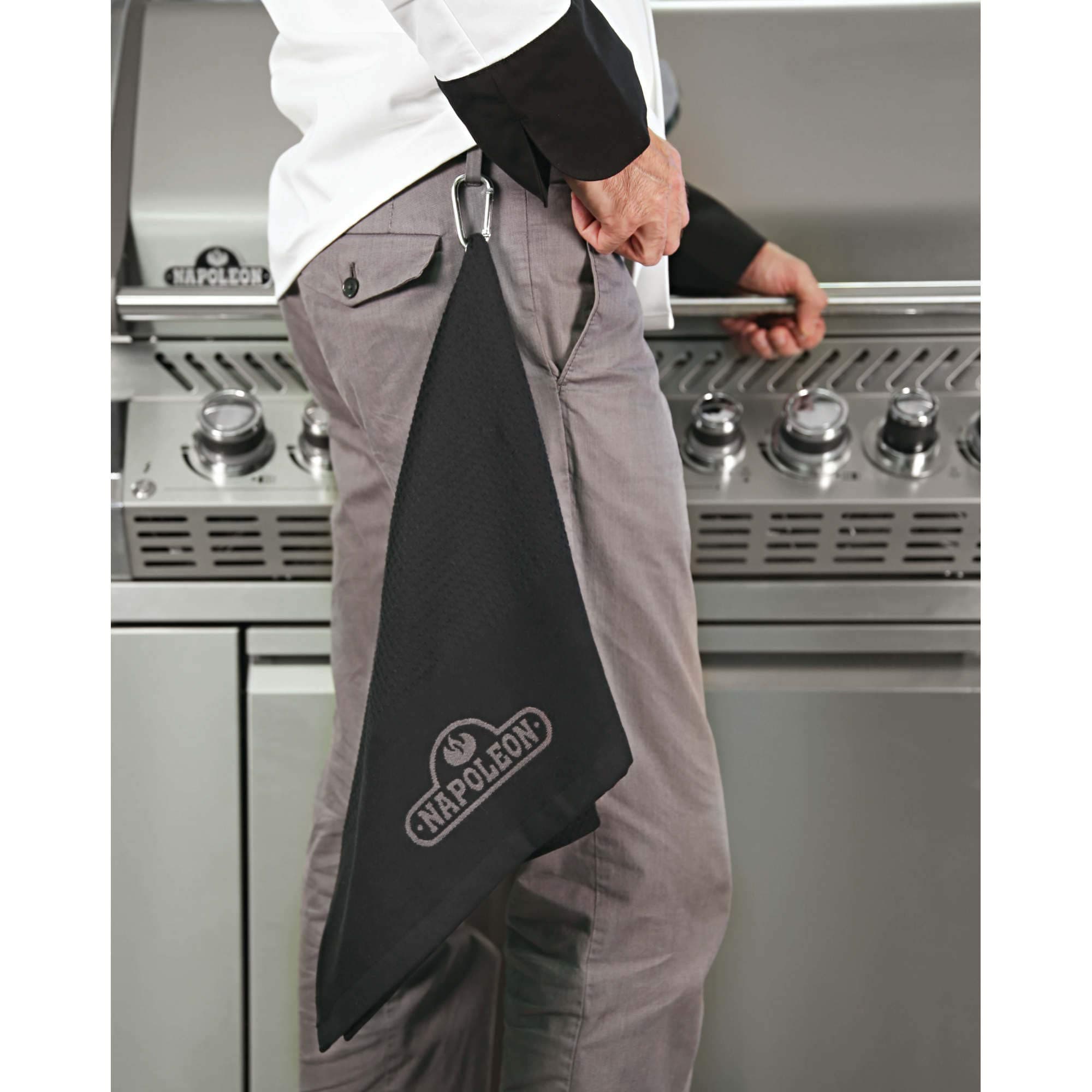 Napoleon 62150 Towel Grill Accessory, Black 18" x 28" - Thumbnail 3