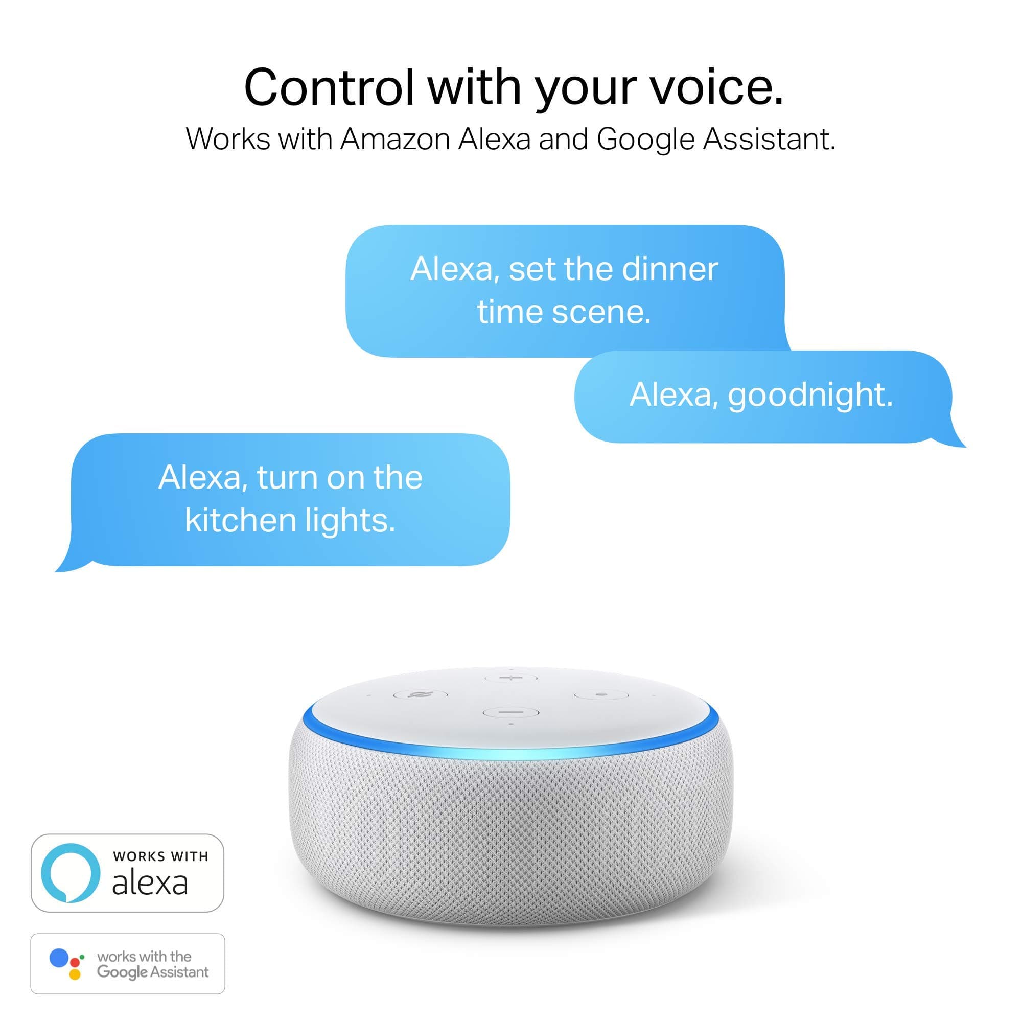 Kasa Smart Plug Power Strip KP303, Surge Protector with 3 Individually Controlle - Thumbnail 5