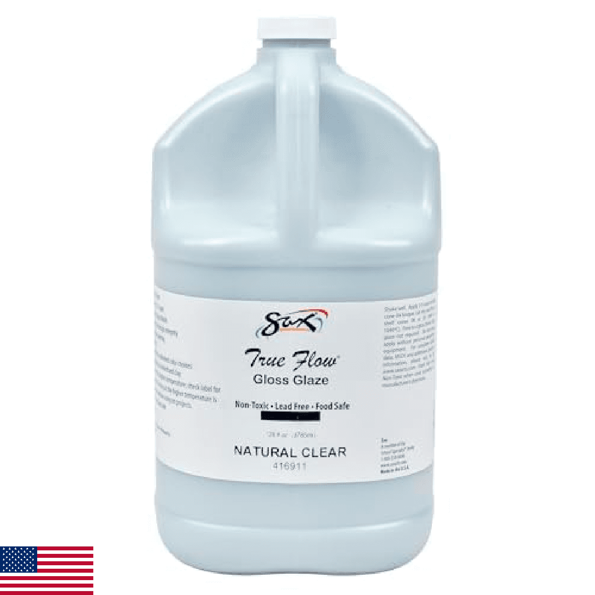 Sax True Flow Gloss Glaze, Natural Clear, Gallon - 416911 - Image 1