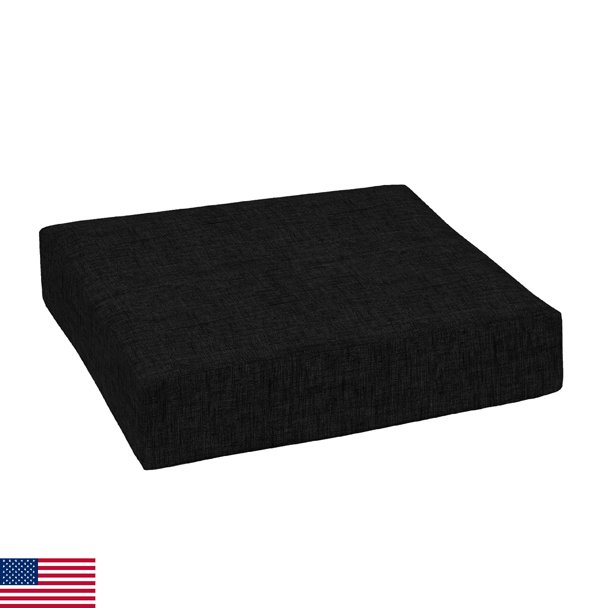Arden Outdoor Deep Seat Bottom Cushion, 24 x 24, Rain-Proof, Fade Resistant 24 x - Image 1