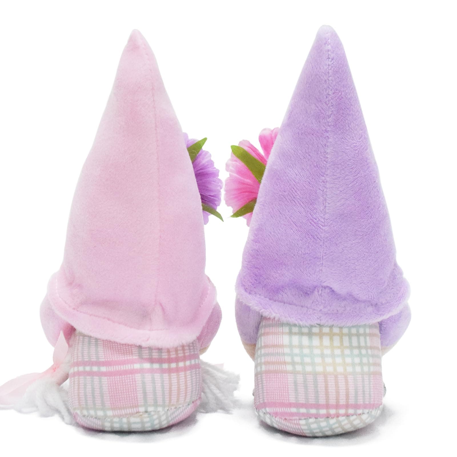 Attiigny Set of 2 Summer Butterfly Gnomes Plush Spring Decoration Flower Farmhou - Thumbnail 8