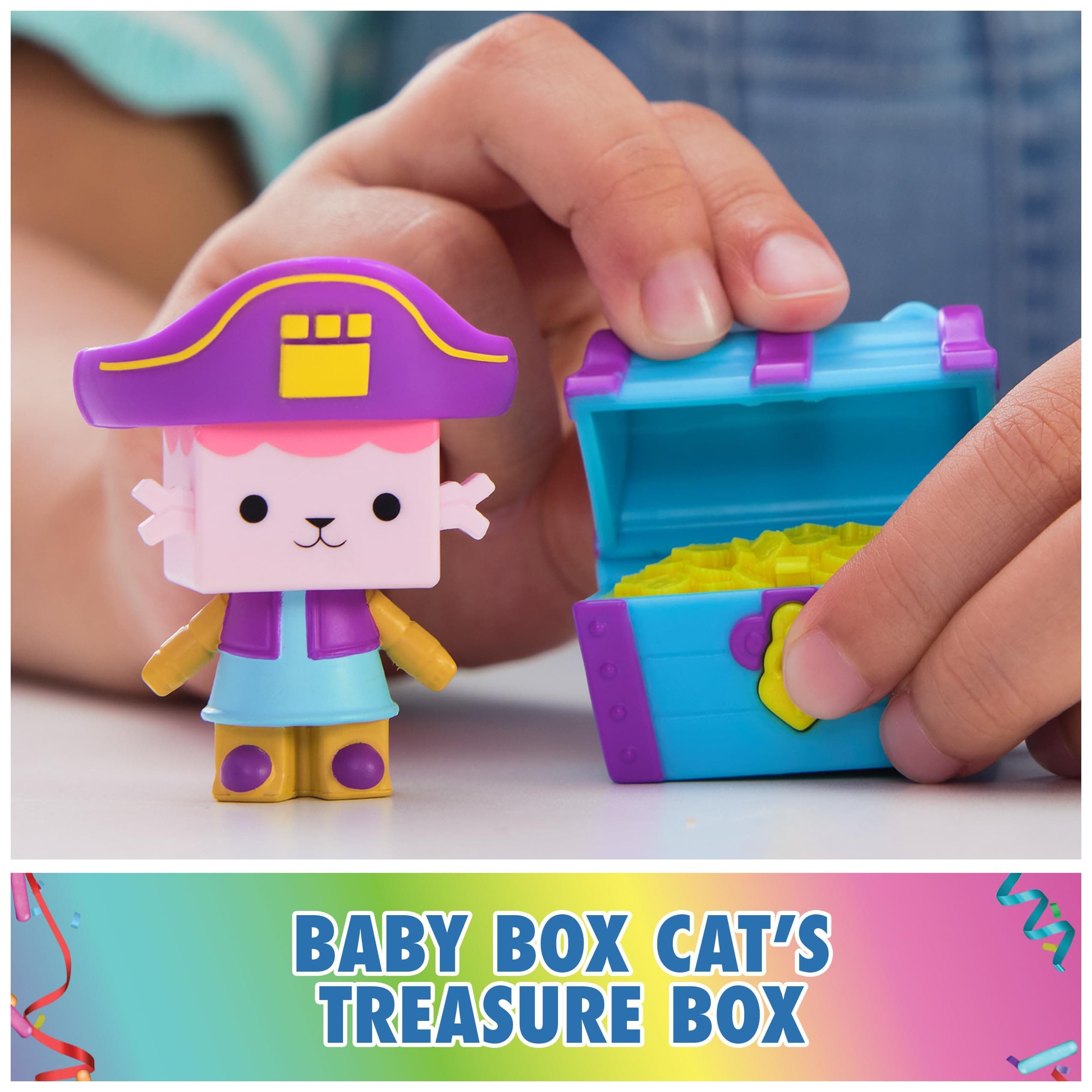 Gabby’s Dollhouse, 12-Piece Story Figures Gift Pack, with 6 Toy Figures & 6 Doll - Thumbnail 7