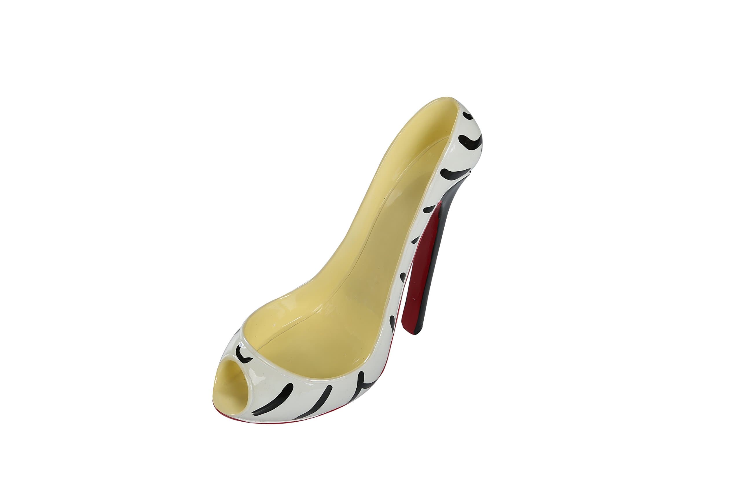 Hilarious Home 8" x 7" High Heel Wine Bottle Holder - Stylish Conversation Start - Thumbnail 2