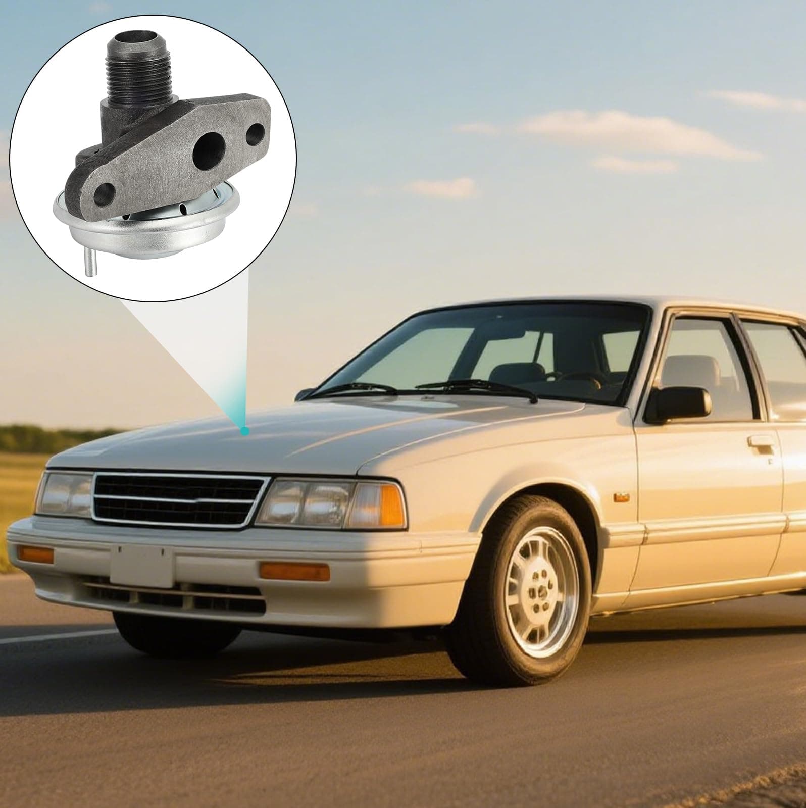 AULINK EGR295 F4TZ9D475A EGR Exhaust Gas Recirculation Valve (4.9L L6,5.8L V8) F - Thumbnail 6