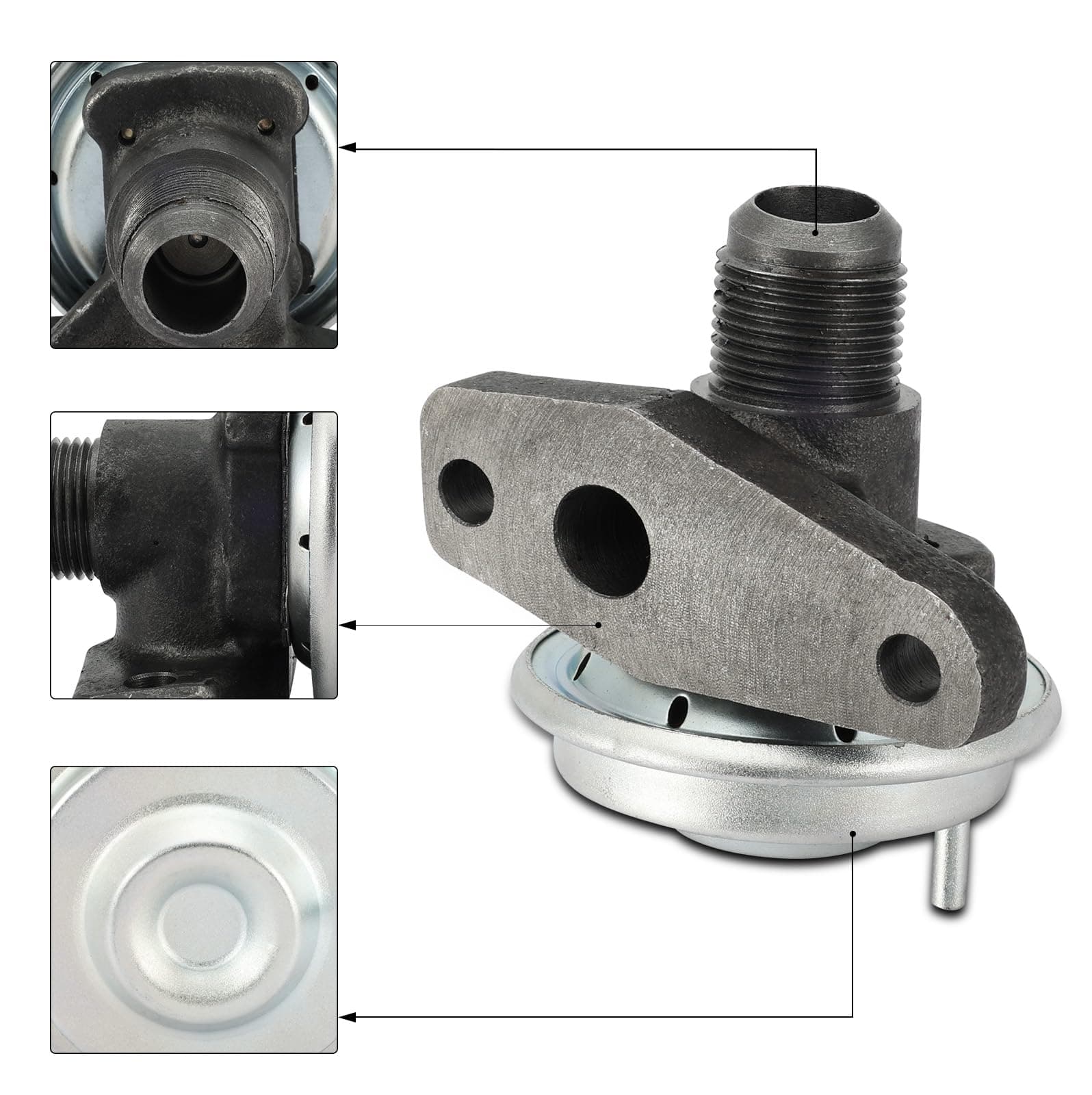 AULINK EGR295 F4TZ9D475A EGR Exhaust Gas Recirculation Valve (4.9L L6,5.8L V8) F - Thumbnail 2