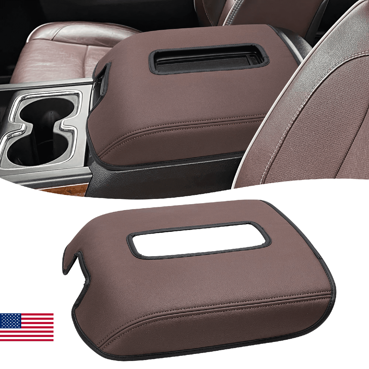Eaglecover Center Console Armrest Cover for GMC Sierra & Chevrolet Silverado 201 - Image 1