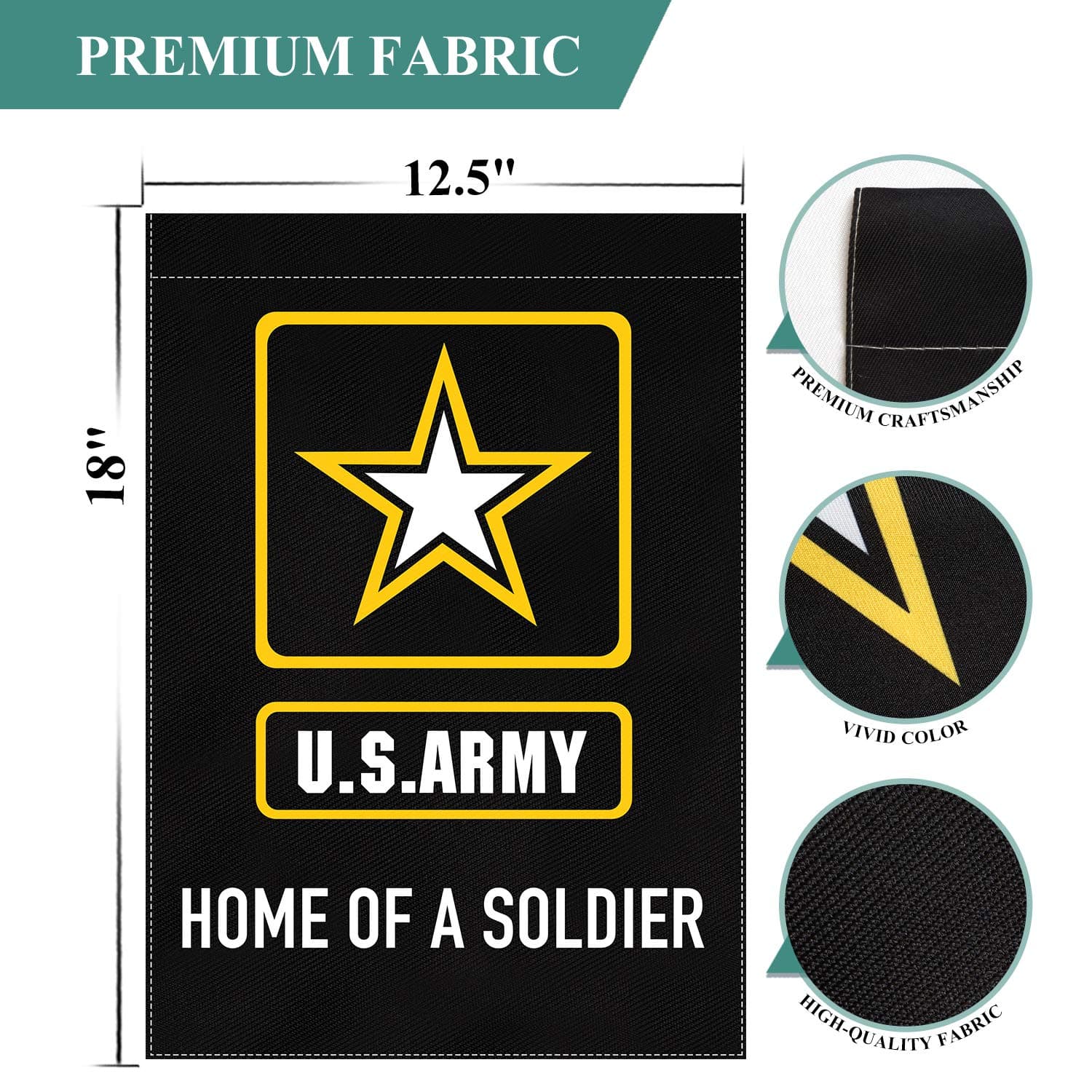 US Army Home of a Soldier Armed Forces Rangers United States American Military V - Thumbnail 3