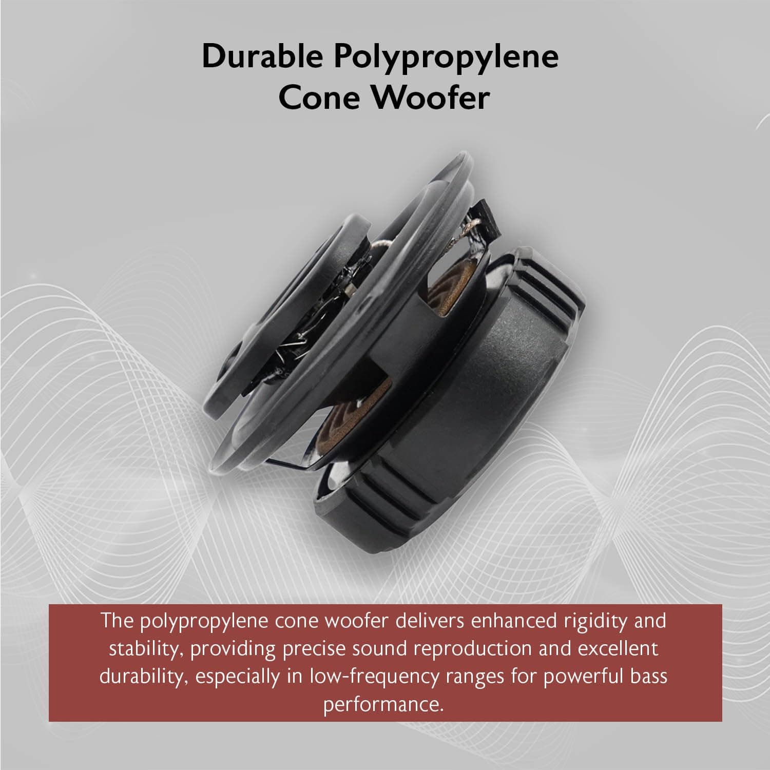 Rockville RV35.3A 3.5" 3-Way Car Speakers, 200W, Rich Bass, CEA Rated, Polypropy - Thumbnail 5