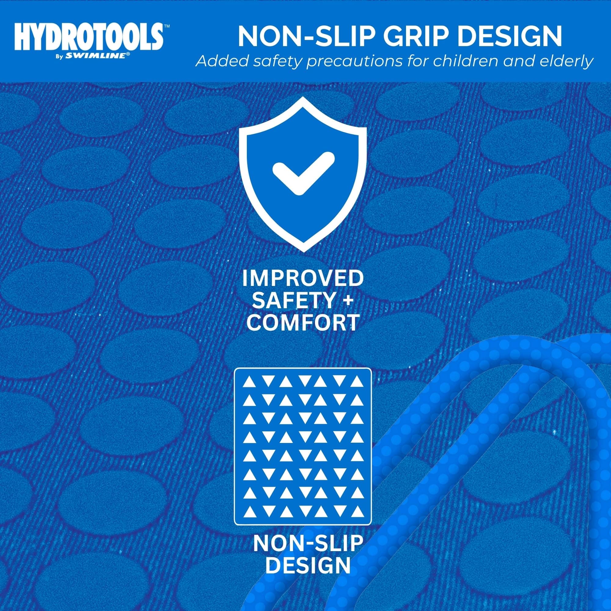 SWIMLINE HYDROTOOLS Neoprene Pool Handrail Cover – Padded Zipper Sleeve for Ingr - Thumbnail 5