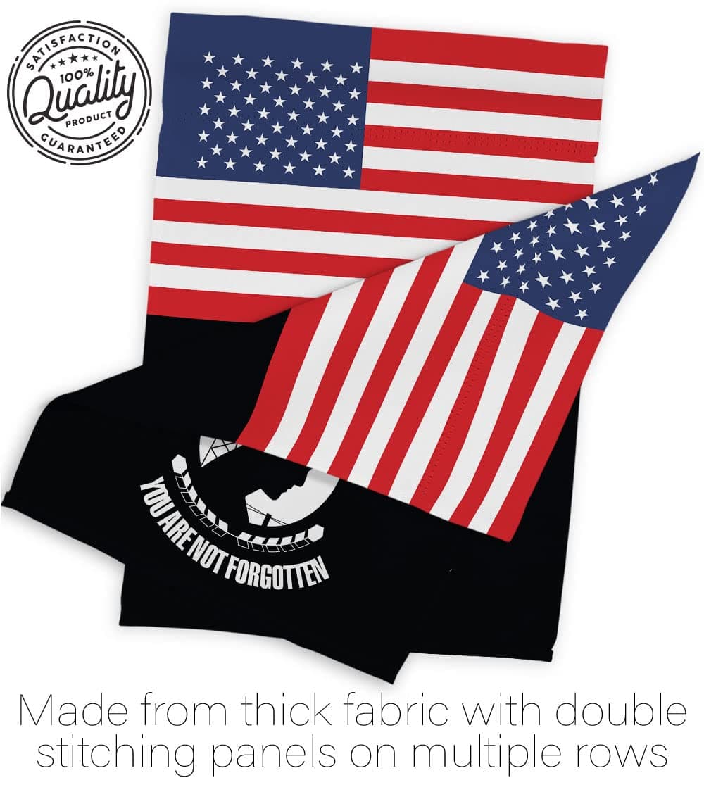 US POW MIA Garden Flag - Armed Forces Vietnam WarUnited State American Military - Thumbnail 7