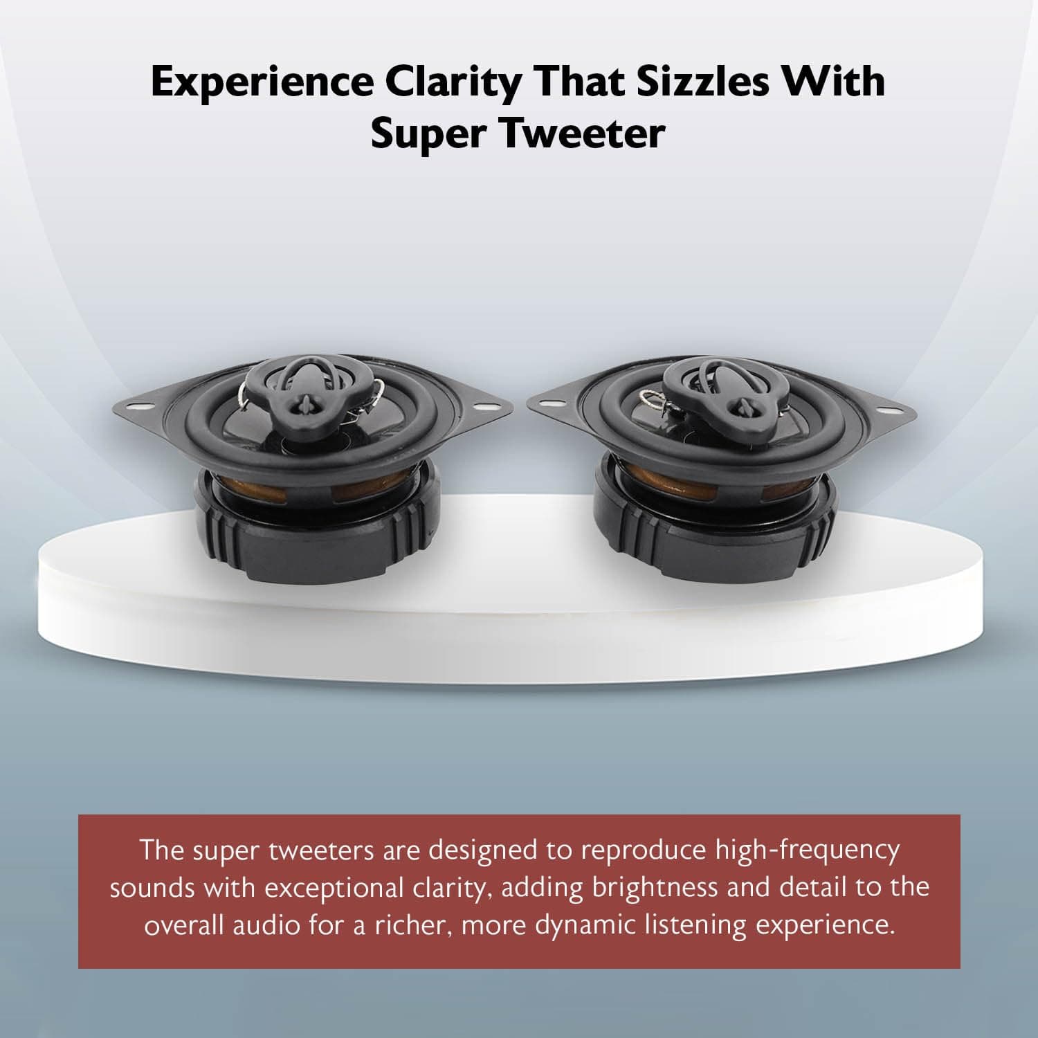 Rockville RV35.3A 3.5" 3-Way Car Speakers, 200W, Rich Bass, CEA Rated, Polypropy - Thumbnail 6