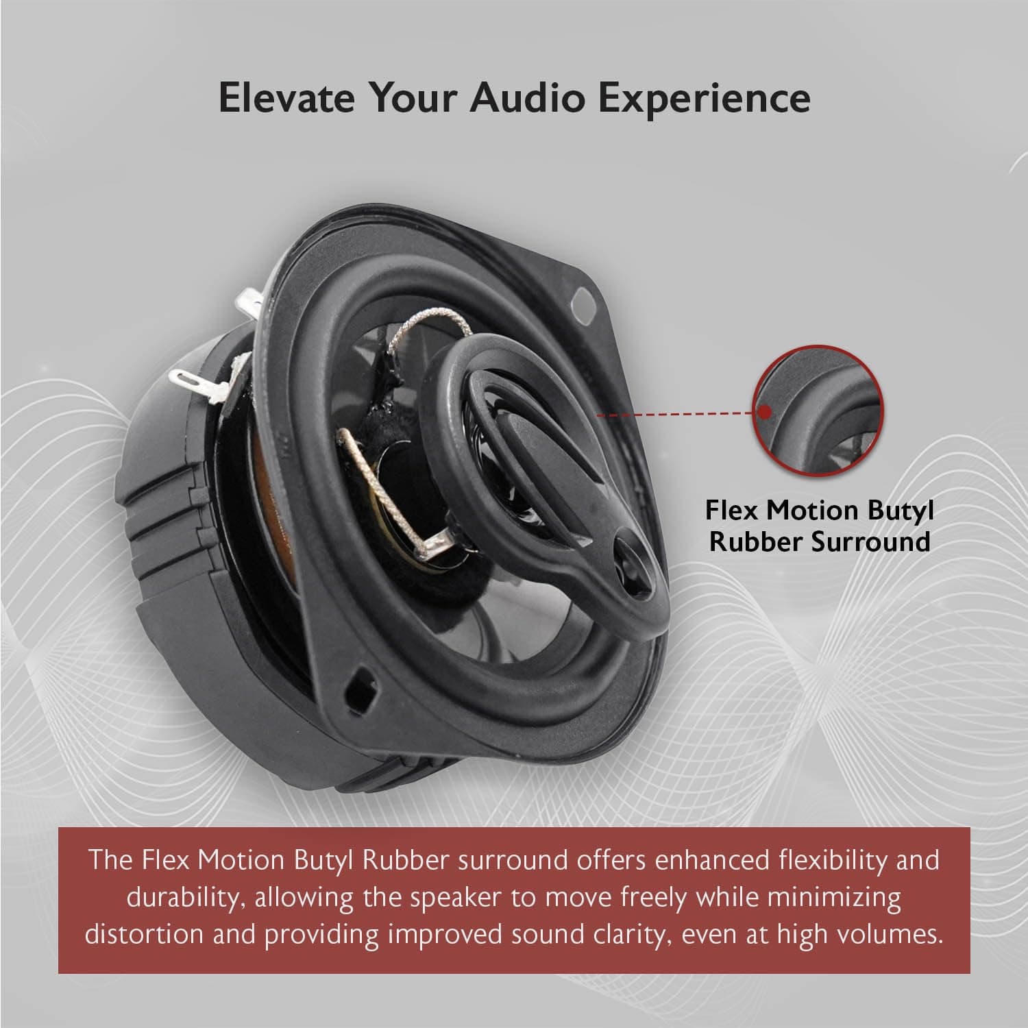 Rockville RV35.3A 3.5" 3-Way Car Speakers, 200W, Rich Bass, CEA Rated, Polypropy - Thumbnail 9