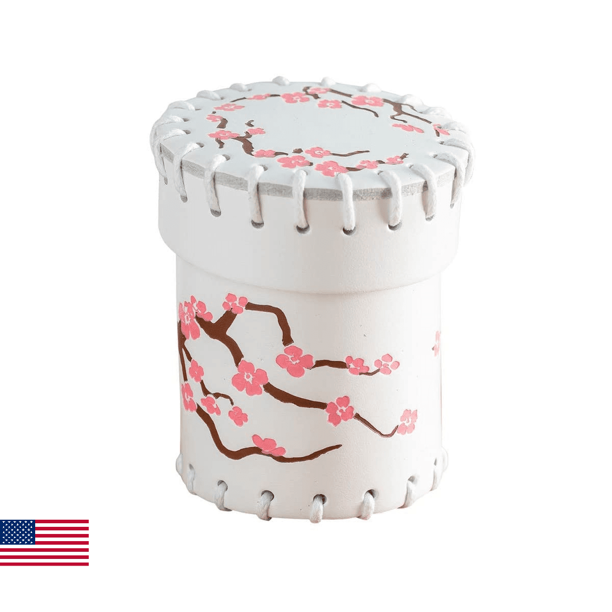 Japanese Leather Dice Cup by Q-Workshop, Merchandise Board Game - Image 1