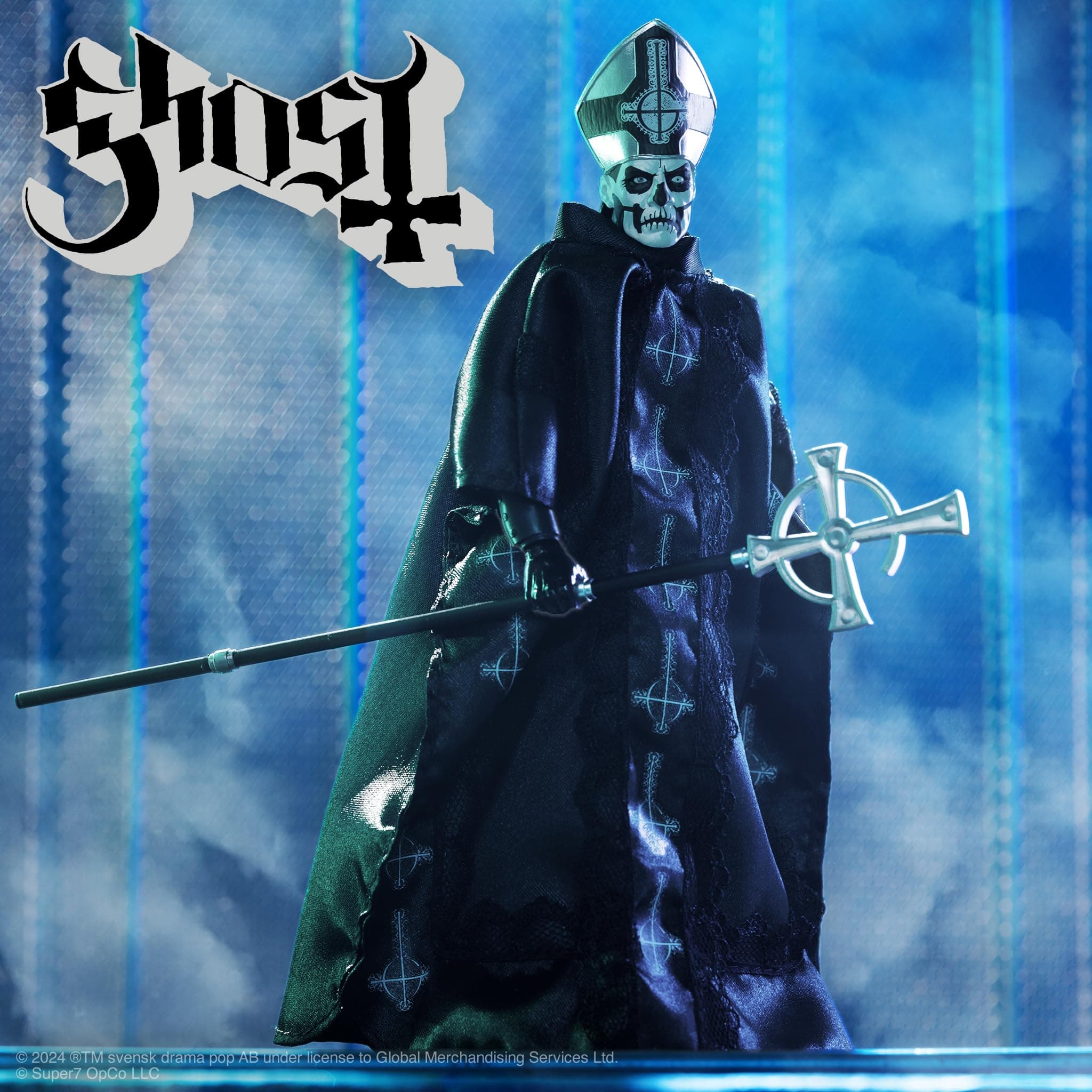Super7 Deluxe Ghost Papa Emeritus II - 7" Ghost Action Figure with Accessories C - Thumbnail 3